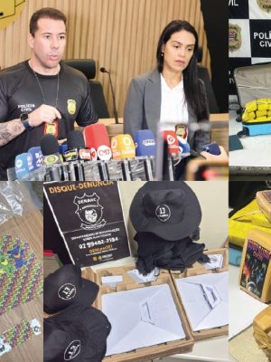 A Polícia Civil do Amazonas (PC-AM), por meio do Departamento de Investigação sobre Narcóticos (Denarc) e da Delegacia Interativa de Polícia (DIP) de São Gabriel da Cachoeira (a 852 quilômetros da capital), com o apoio das Polícias Civis de São Paulo (PC-SP) e do Espírito Santo (PC-ES), apresentou, nesta segunda-feira (21/07), resultado de operação que culminou na desarticulação de um grupo criminoso envolvido com o tráfico interestadual de drogas.