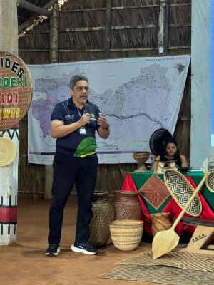 O Governo do Amazonas, por meio da Secretaria de Estado de Desenvolvimento Econômico, Ciência, Tecnologia e Inovação (Sedecti), discute, nesta quarta-feira (10), o desenvolvimento territorial de fronteira durante a 34ª Reunião Ordinária do Núcleo Estadual de Fronteira do Amazonas (Niffam), a primeira realizada no município de São Gabriel da Cachoeira (a 852 quilômetros de Manaus).
